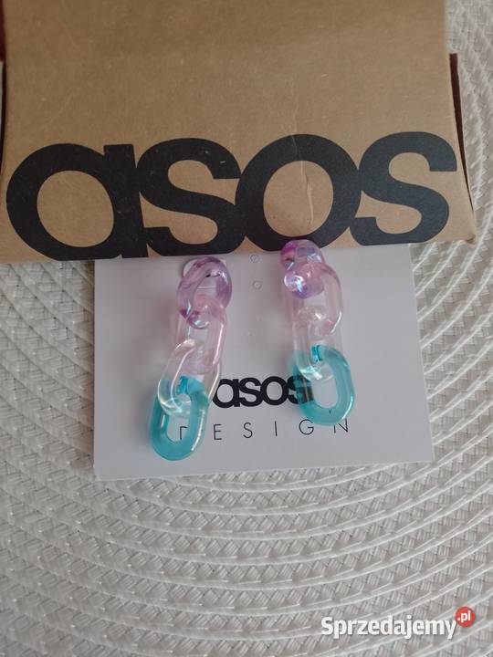 ASOSDługie pastekowet kolczyki z Londynu NOWE Dodatki Kraków