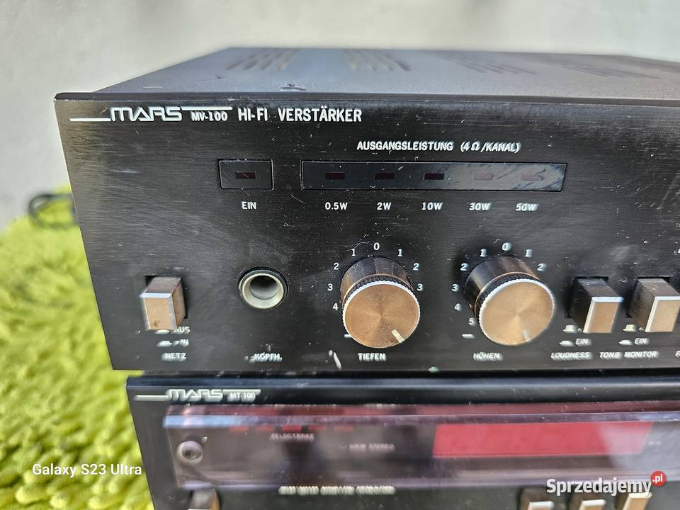wzmacniacz tuner mars midi vintage Chełm Śląski sprzedam