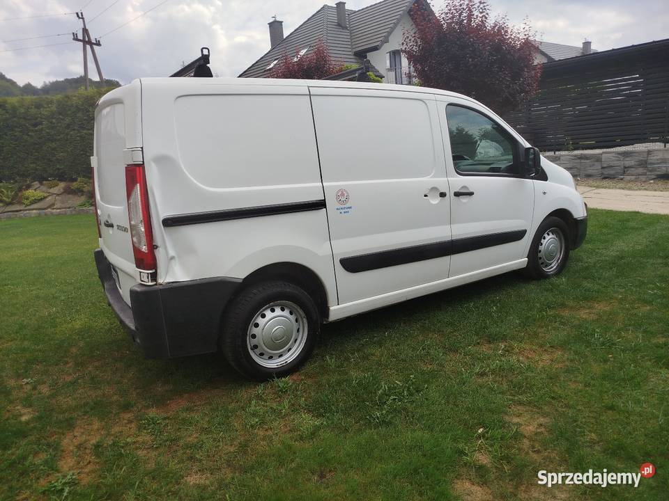 Fiat Scudo 20 d manuał 2009r manualna Scudo Samochody osobowe Limanowa