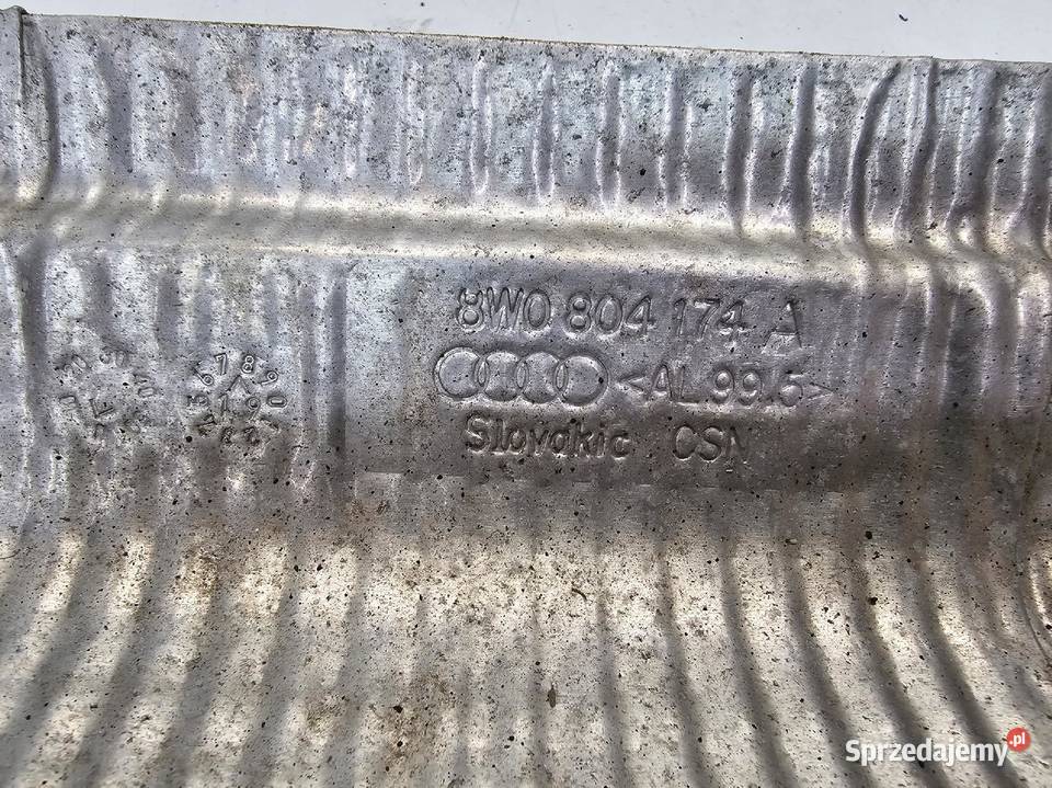 OSŁONA TERMICZNA PODWOZIA AUDI A4 B9 8W0804174A Osłony termiczne śląskie sprzedam