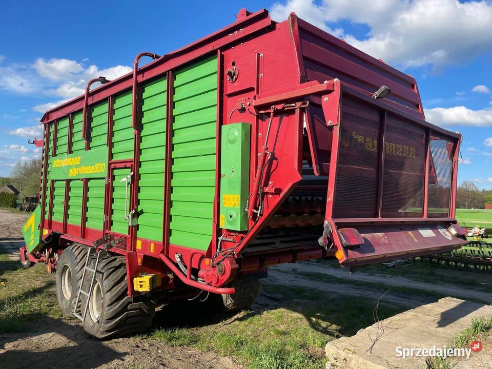 Przyczepa samozbierająca Strautmann Giga Vitesse