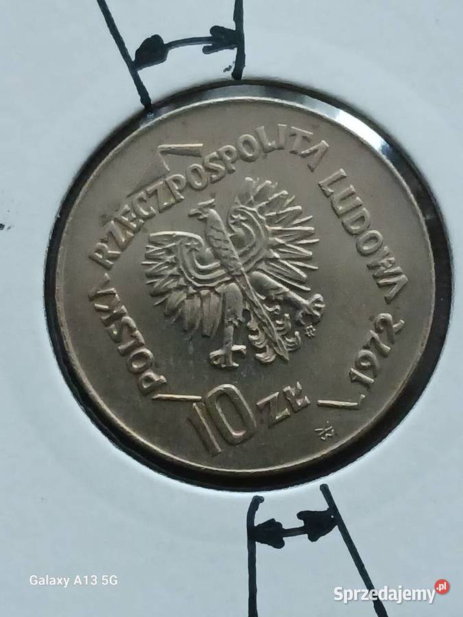 10 50 Lat Portu w Gdyni 1972 r Skrętka UNC Kolekcje