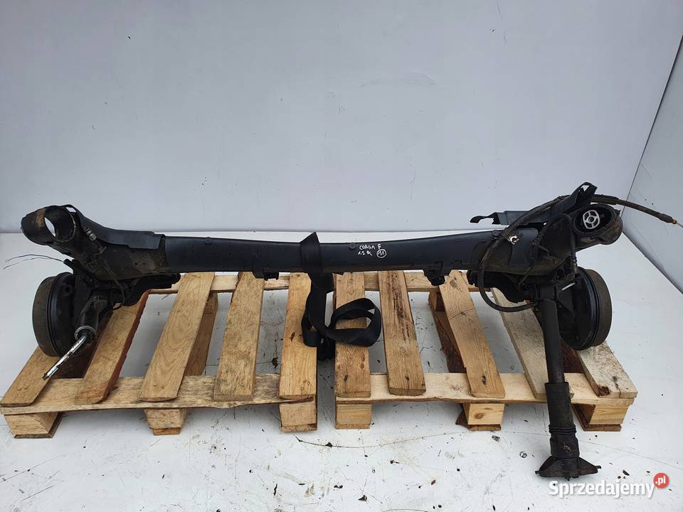 Opel Corsa F 12 TYLNA BELKA ZAWIESZENIA OŚ ŁADNA Części samochodowe Rudka