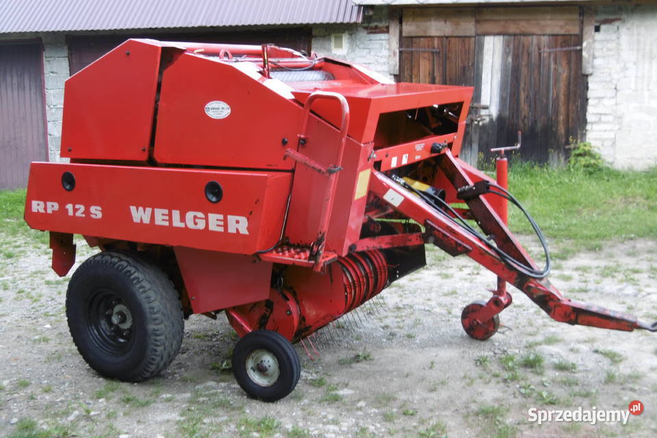 Prasa rolujaca welger rp 12s carraro claas Niedźwiedź