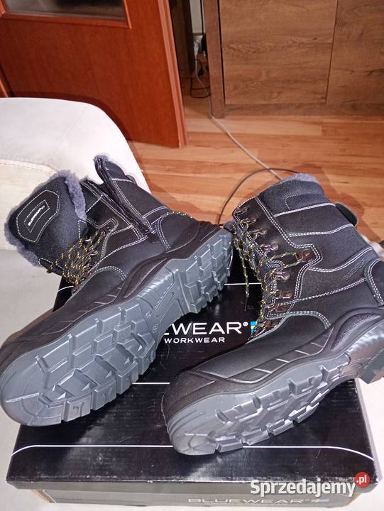 buty 44 BHP ocieplane wzmocnione Bluewear nowe czarny zachodniopomorskie Szczecin
