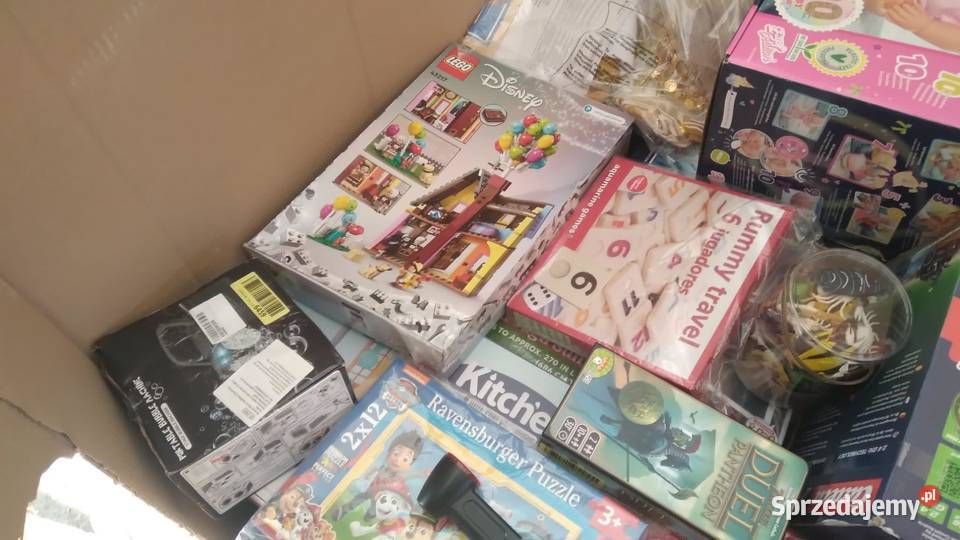 Paleta Zabawek katAB 110120 na palecie łącznie 4 Elbląg