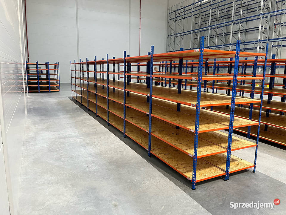 Regał magazynowy 1981x1230x742mm 10P WIÓR 123 NP 74cm Gomunice sprzedam