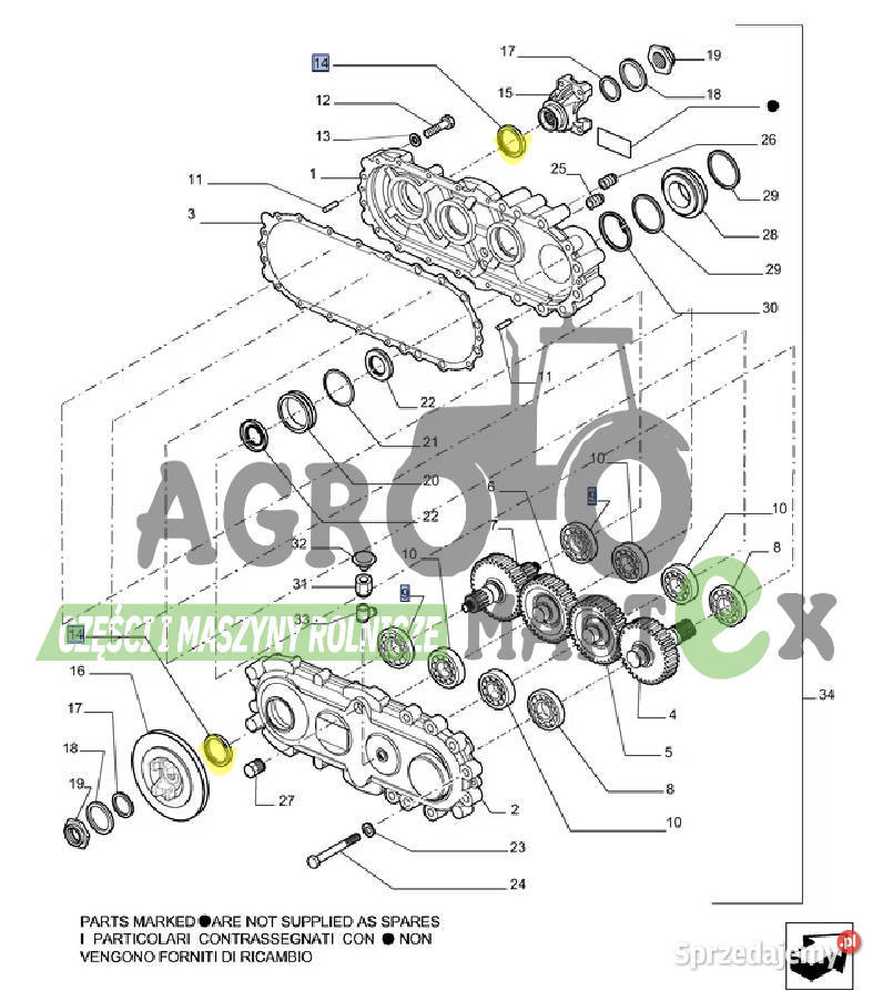 291527A1 99694321 9969001 76086305 USZCZELKA CNH Wichrów