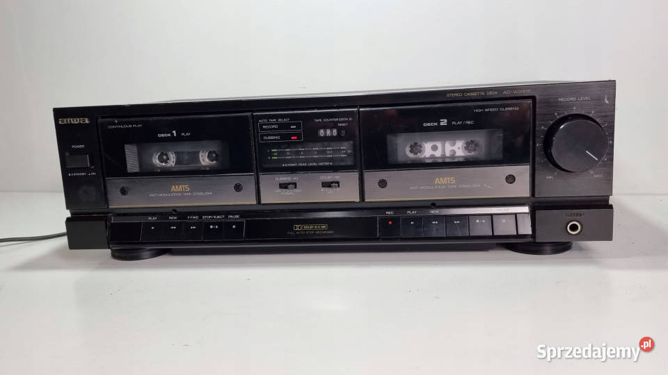 Magnetofon catette deck Aiwa ADWX515 AD WX 515 Magnetofony Międzychód