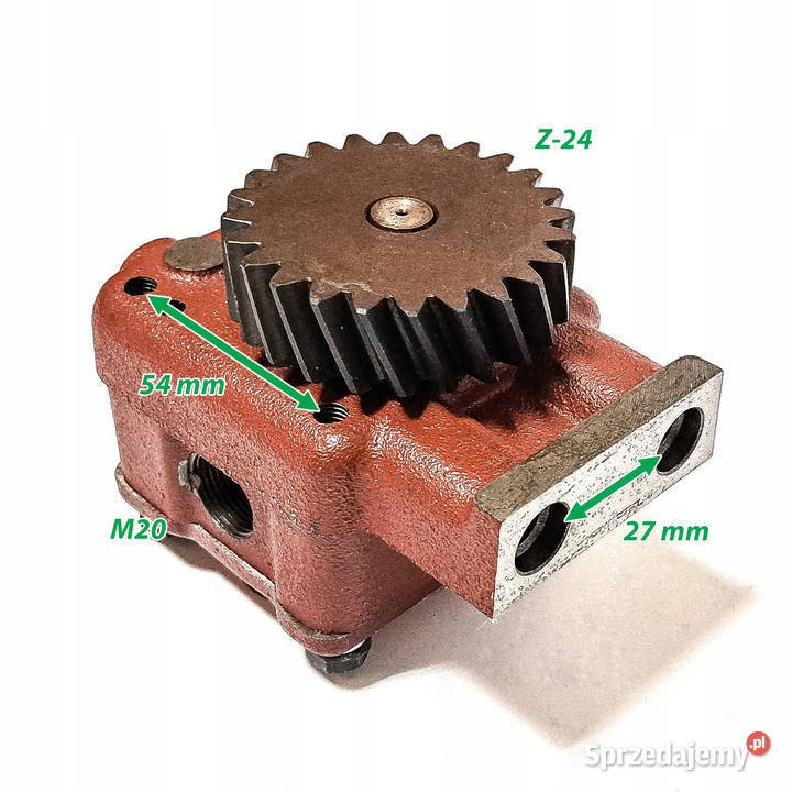Pompa Olejowa Silnika ZETOR Proxima 54007009 Tyczyn
