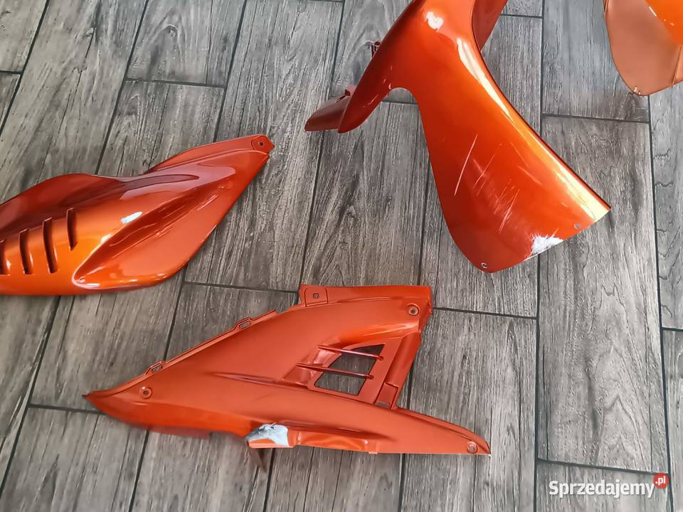 Owiewki str8 pomarańczowe Yamaha Aerox mbk nitro
