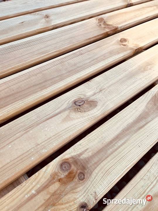 Podest Drewniany Tarasowy Mocny 100x100x4 Chojnice