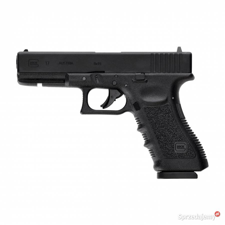 Pistolet wiatrówka Glock 17 blowback 45 mm BB Trzcianka