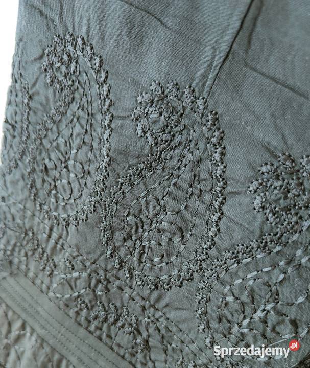 Indyjskie spodnie cygaretki czarne S 36 M 38 czarny Szczecin sprzedam