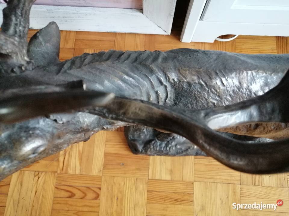 Jeleń korniluk brąz figura tanio Pleszew