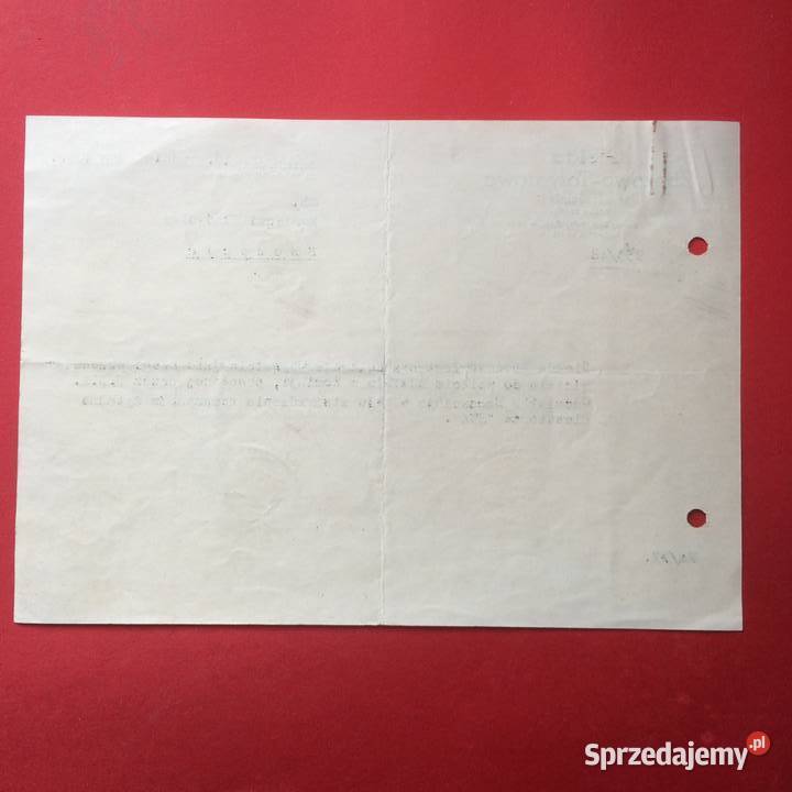 1332 Pismo Z Giełdy Kordecki Szczecin