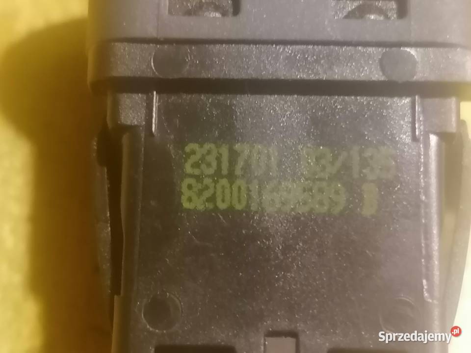 wyłącznik poduszki 8200169589 RenaultDacia Wyposażenie elektryczne