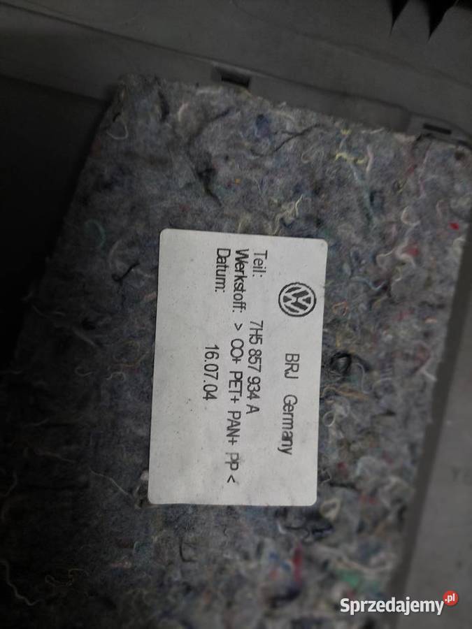 Oslona Dolna kokpitu vw t5 caravelle osobowe lubuskie Gorzów Wielkopolski