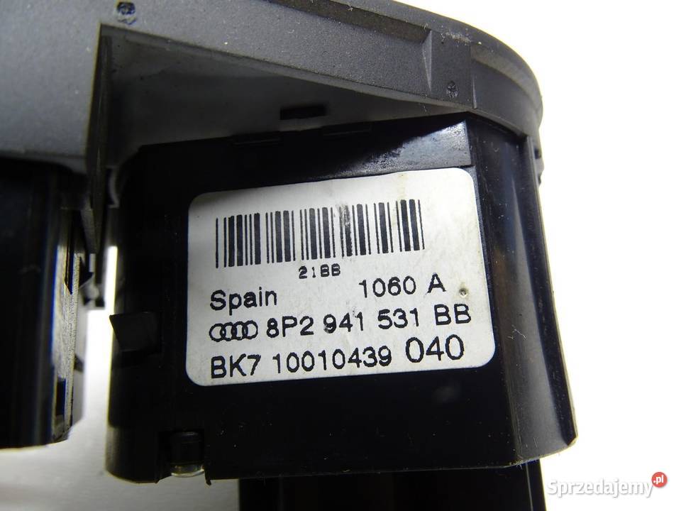 PRZEŁĄCZNIK REGULACJA ŚWIATEŁ 8P0919094 AUDI A3