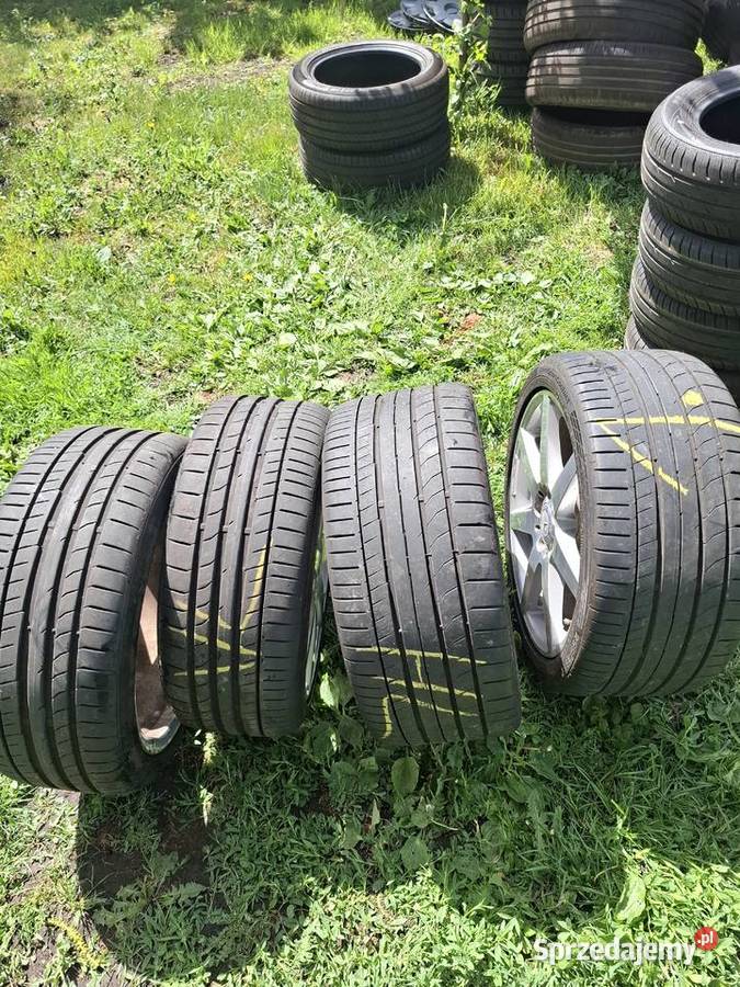 Sprzedam felgi z oponami Mercedes AMG 18 Samochodowe Gniewkowo