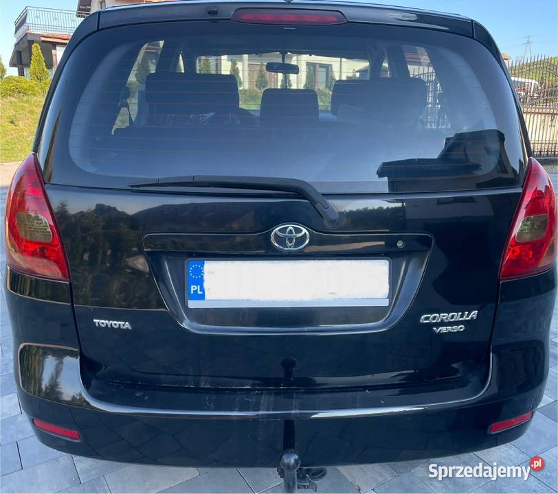 Toyota Corolla Verso LPG Nowe Miasto Lubawskie