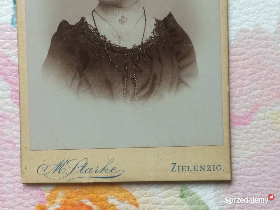 1239 SULĘCIN Niemieckie Zdjęcie Kartonikowe Szczecin