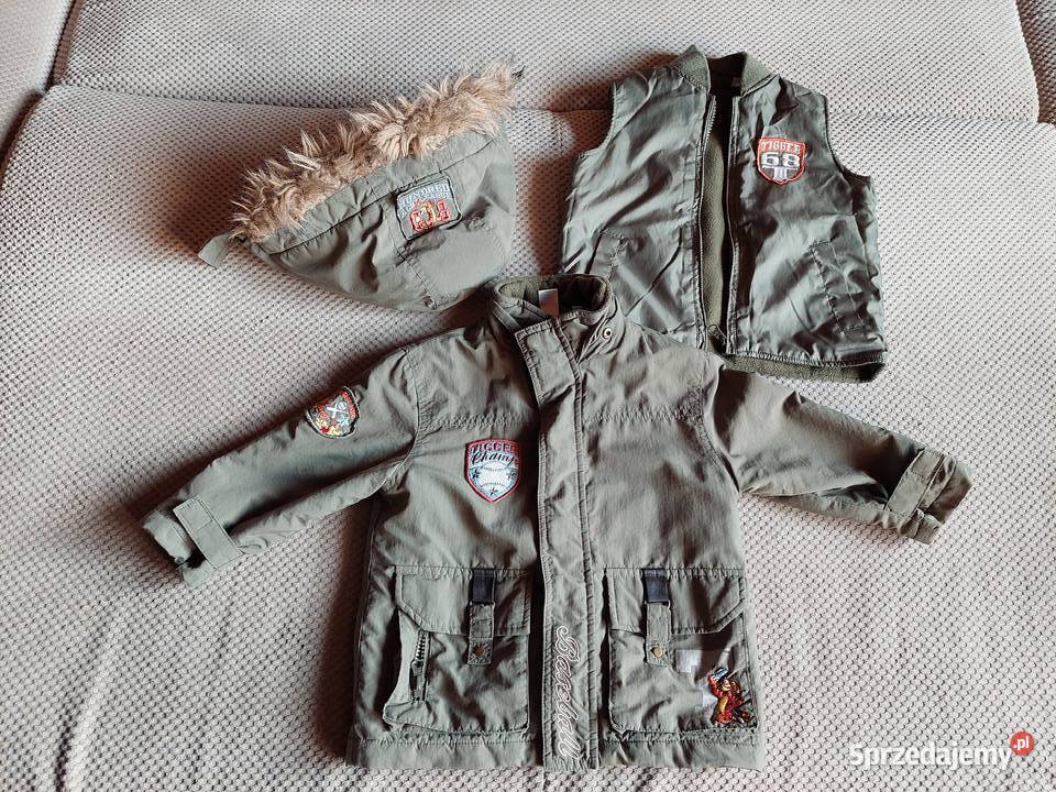 CA Disney 2in1 kurtka i odpinany bezrękawnik Rozmiar 92 Kraków sprzedam