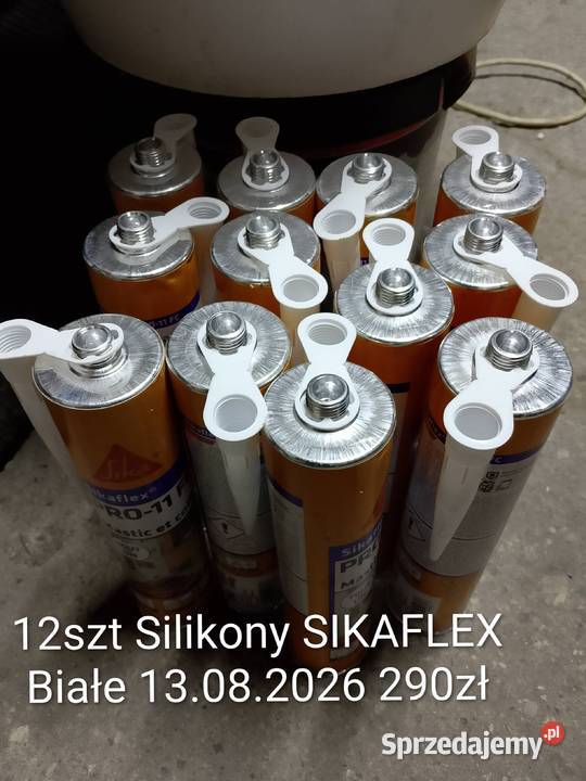 Silikony SIKAFLEX Koloru Białego Pozostałe Ostrów Wielkopolski
