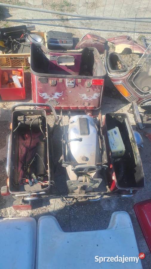 Honda Goldwing GL1200 z wózkiem bocznym 2 sztuki czterosuwowy Żary sprzedam