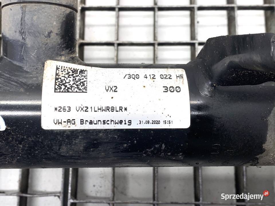 AMORTYZATOR LEWY PRZÓD ZE SPRĘŻYNĄ SKODA SUPERB