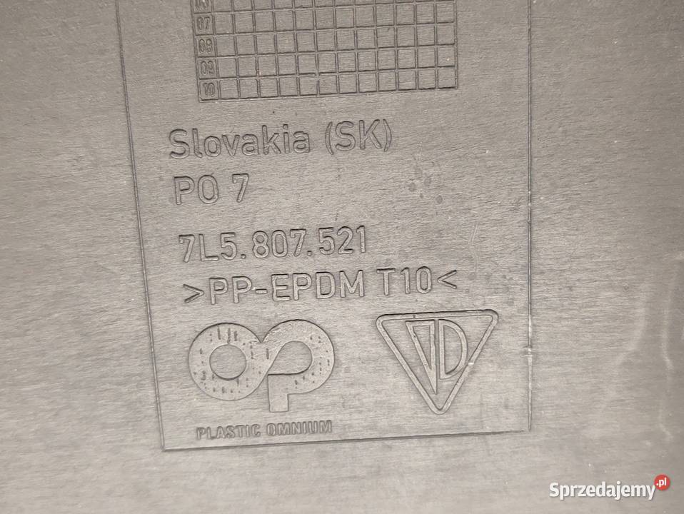 Spoiler Dokładka Zderzaka Zderzak Tył Porsche wielkopolskie Pleszew