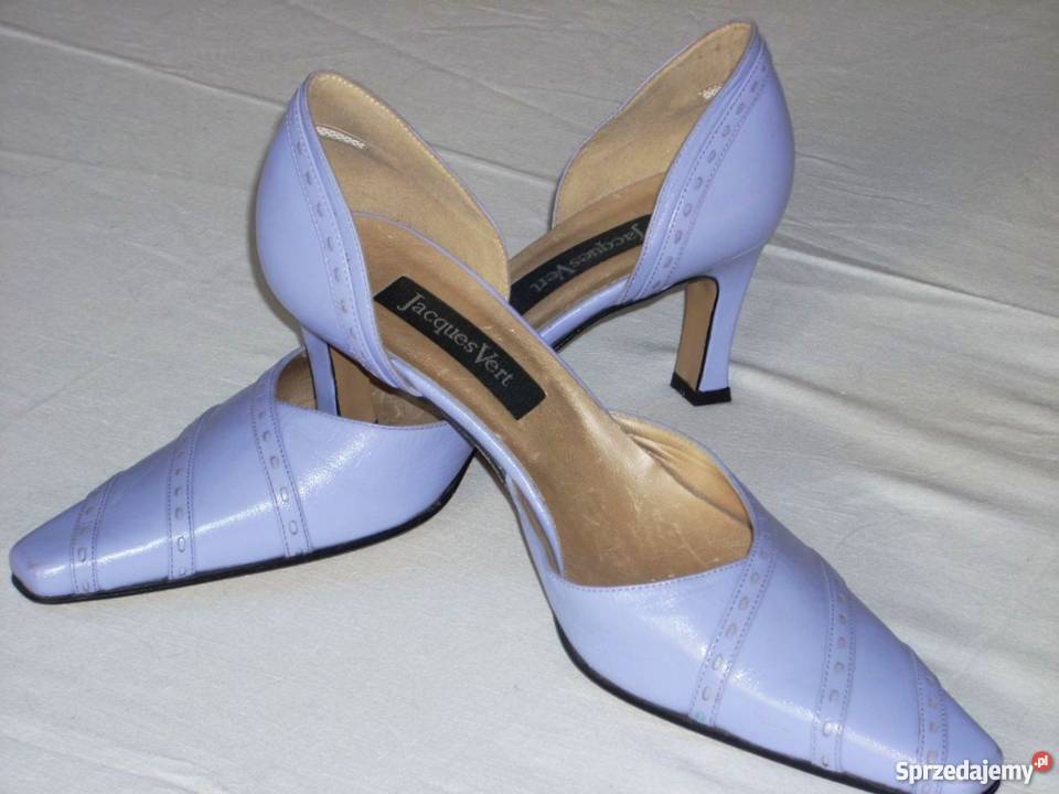 Jacques Vert Skórzane czółenka NOwe 40 Nowy Sącz