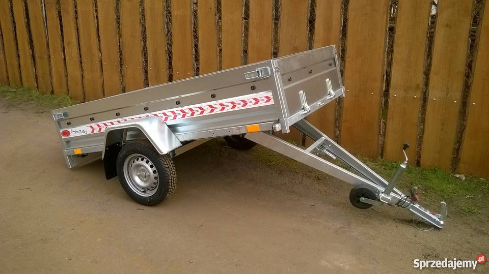 Przyczepa 235x125 750DMC Plandeka 120 Raty Rok produkcji 2017 zachodniopomorskie Stargard