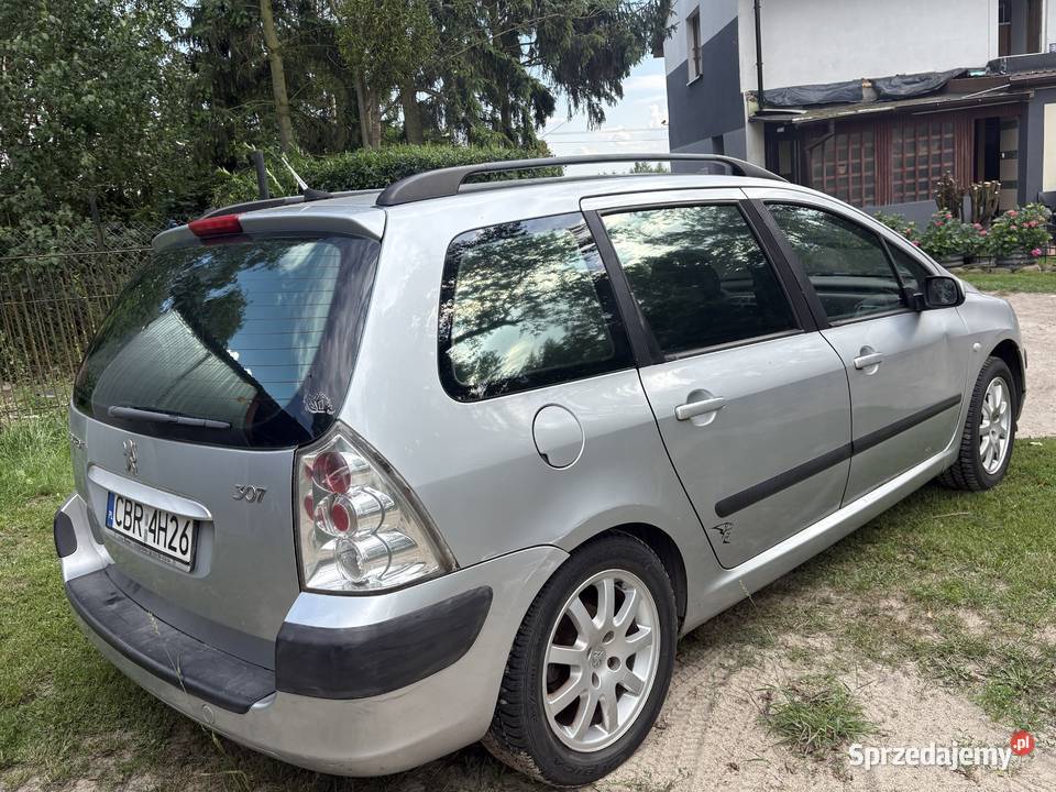 Peugeot 307 16 benzyna klimatyzacja 223000km Brodnica sprzedam