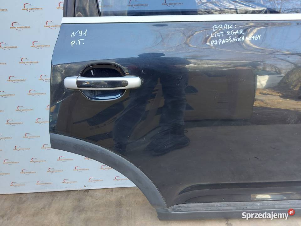 CAYENNE I 7L5 12r drzwi prawe tył 350 mikronów Kielce sprzedam