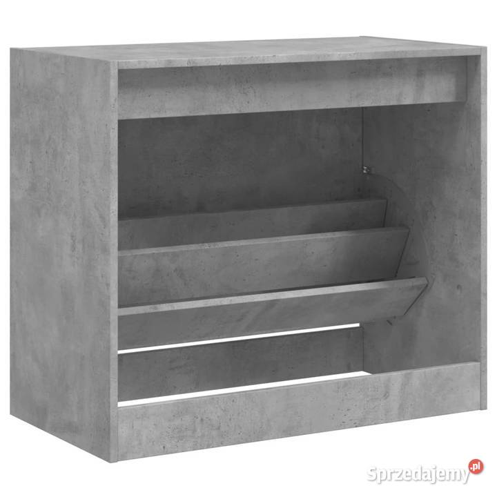 Szafka na buty szarość betonu 80x42x69 WM840004 Warszawa