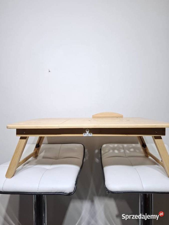 Drewniany stolik pod laptopa podstawka Kraków