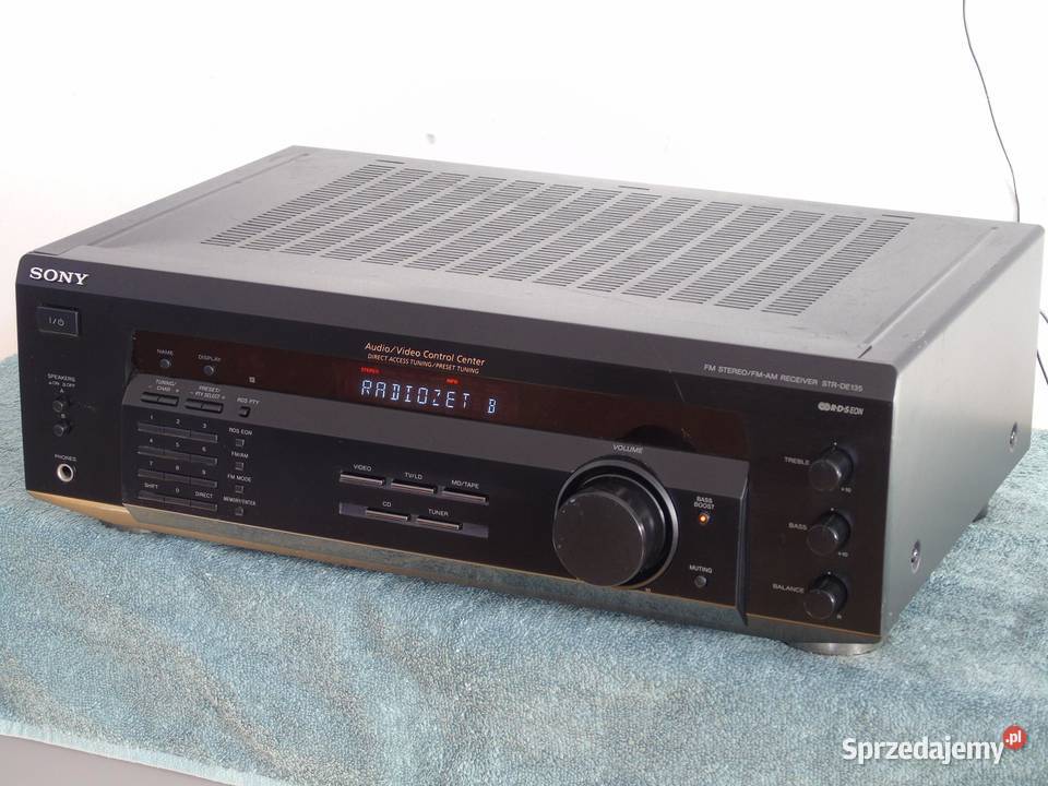 Wzmacniacz z radiem Sony STRDE135 RDS sprawny i podkarpackie Jasło