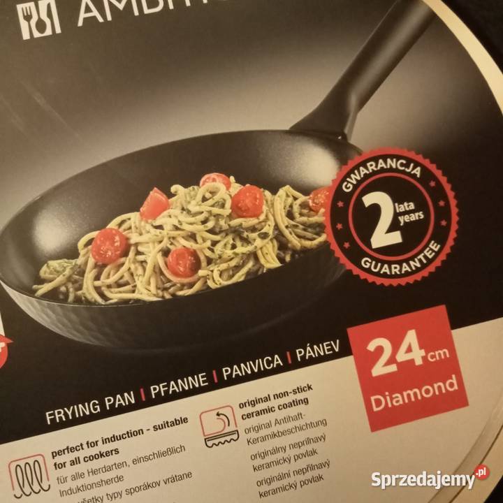 Patelnia ambition 24 diamond nowa Sosnowiec