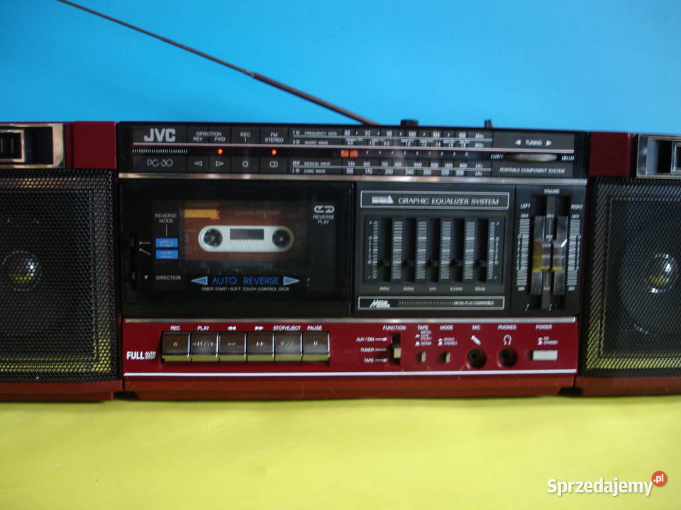 Radiomagnetofon JVC PCR30V lubuskie Zielona Góra
