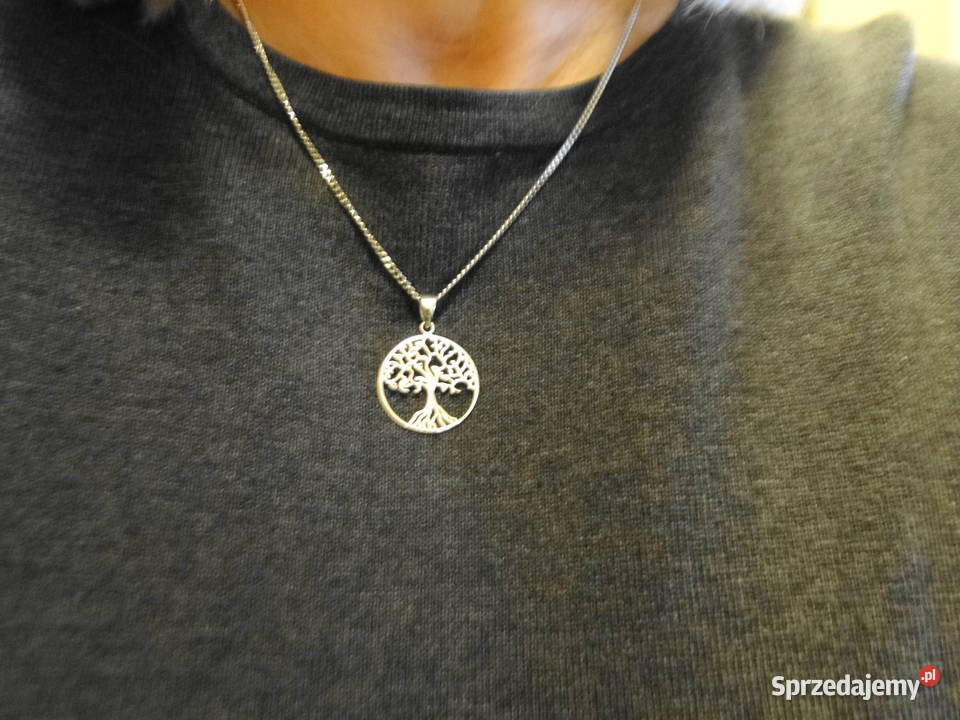 Masywny naszyjnik srebro 925 Uniseks Warszawa