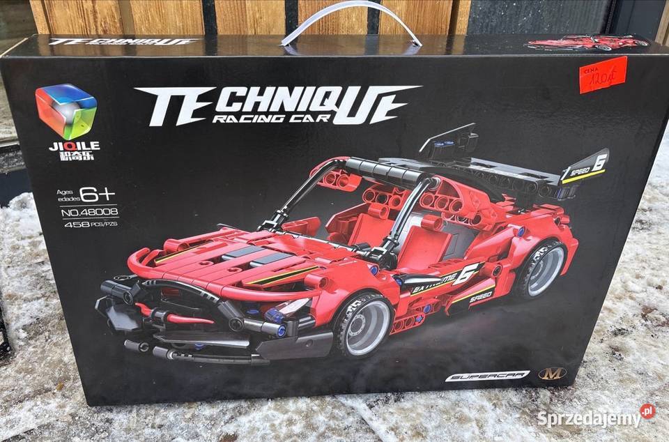 Zestaw Klocków Konstrukcyjnych Technique Racing