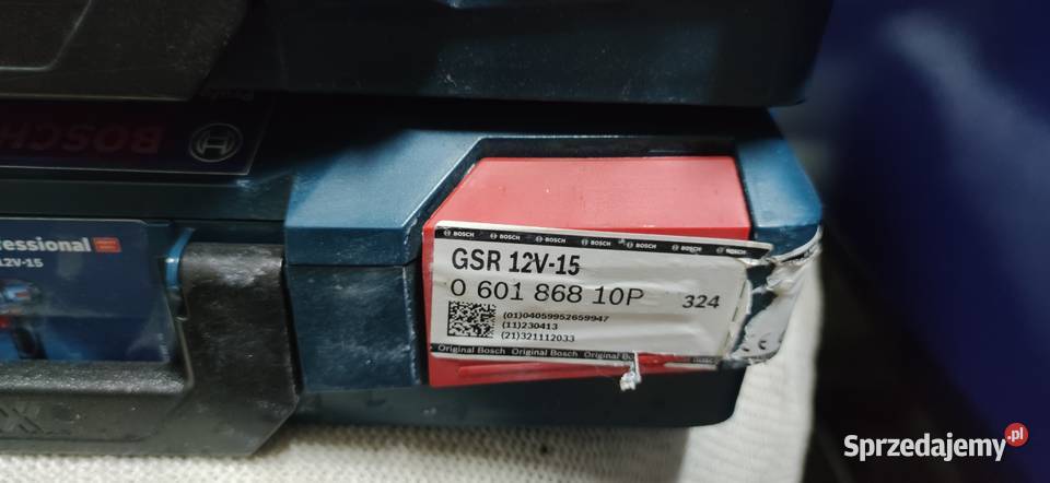 Dwie skrzynki Bosch do wkrętarek narzędzi kujawsko-pomorskie Radziejów