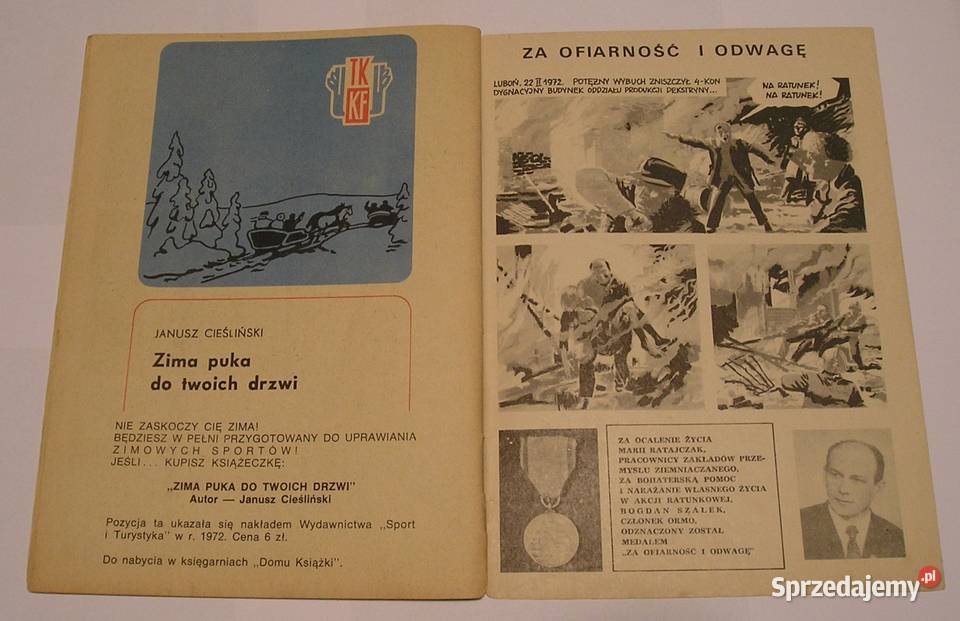 KAPITAN ŻBIK SKODA TW6163 1972 ROSIŃSKI Komiksy