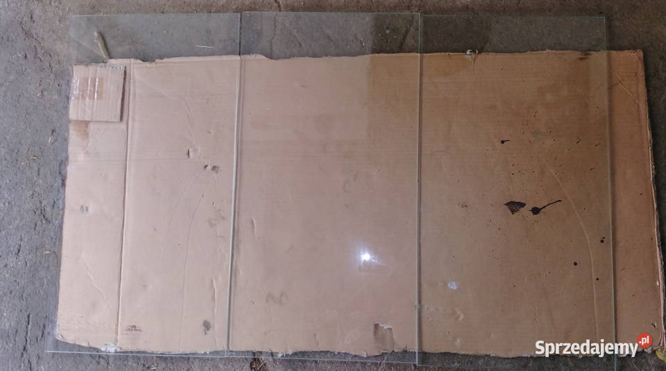 Szklana szyba 35x665 3 sztuki Leszno sprzedam