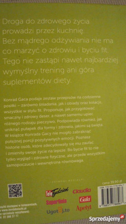 Kuchnia Fit Moje odchudzanie Konrada Gacy Łódź