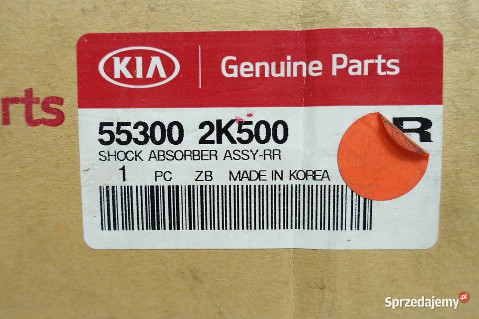 Kia Soul I TYLNY AMORTYZATOR prawy tył Rudka