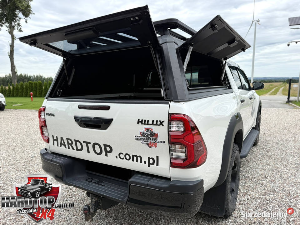 Zabudowa Aluminiowa Hardtop RIVAL  Toyota Hilux osobowe Pasłęk
