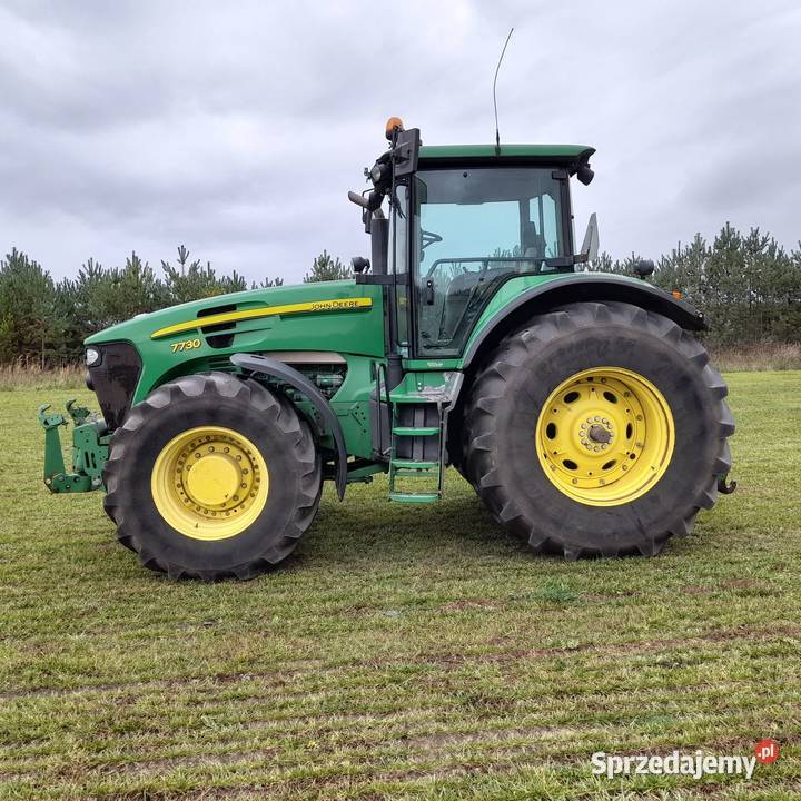 Ciągnik John Deere 7730 wielkopolskie Buk