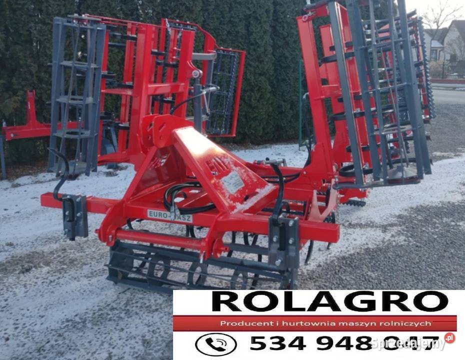 Agregat uprawowy hydraulicznie składany Firmy Lublin